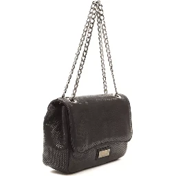 Black Leather Crossbody Bag