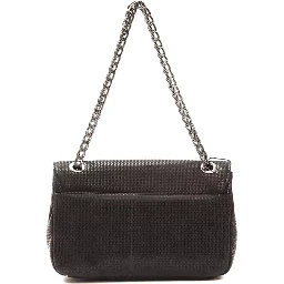Black Leather Crossbody Bag
