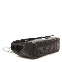 Black Leather Crossbody Bag
