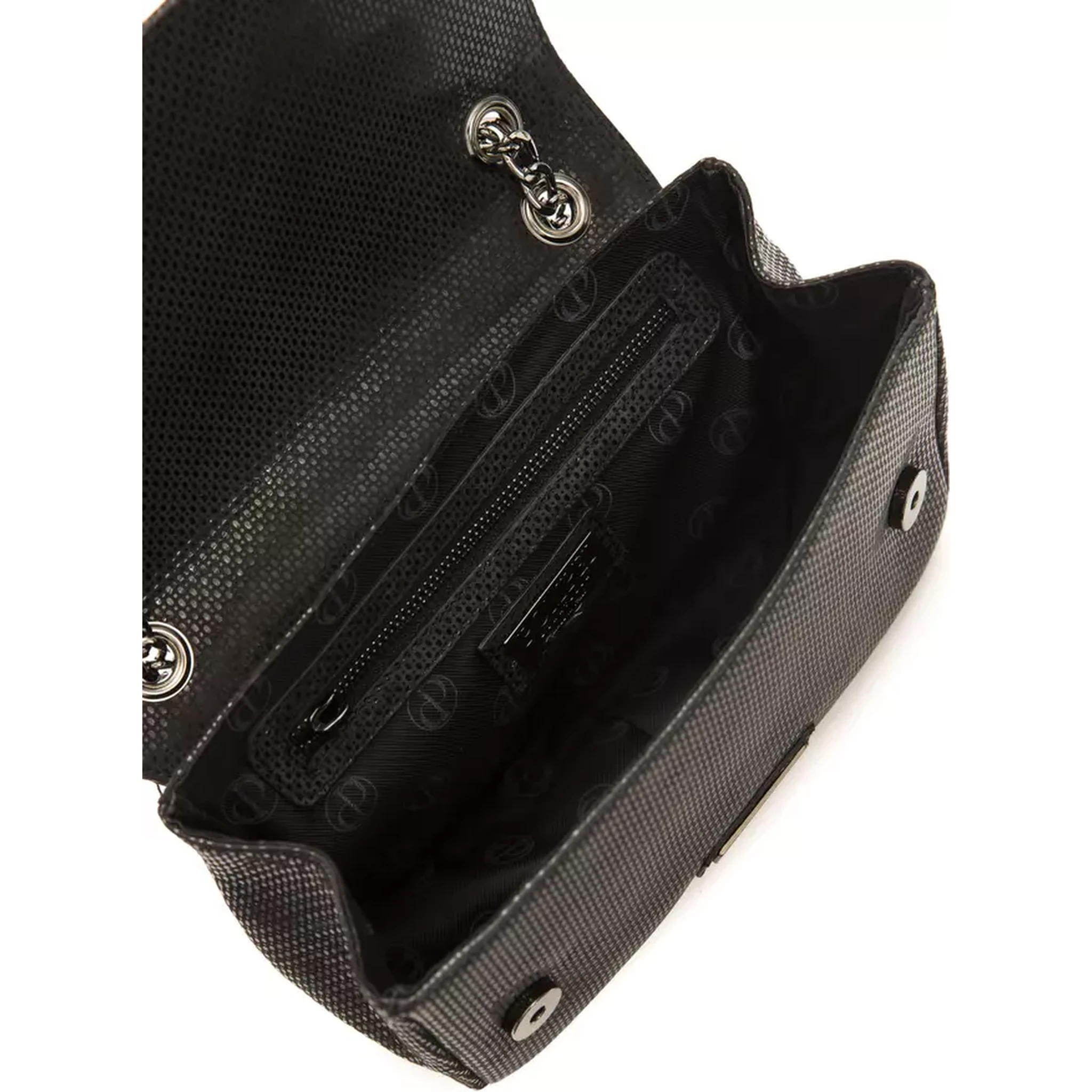 Black Leather Crossbody Bag