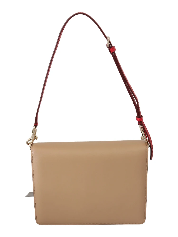 Purple Beige Red Leather Crossbody Purse Bag alternative