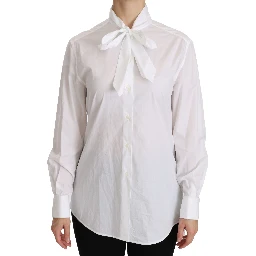 White Turtle Neck Long Sleeve Polo Shirt