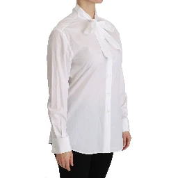 White Turtle Neck Long Sleeve Polo Shirt
