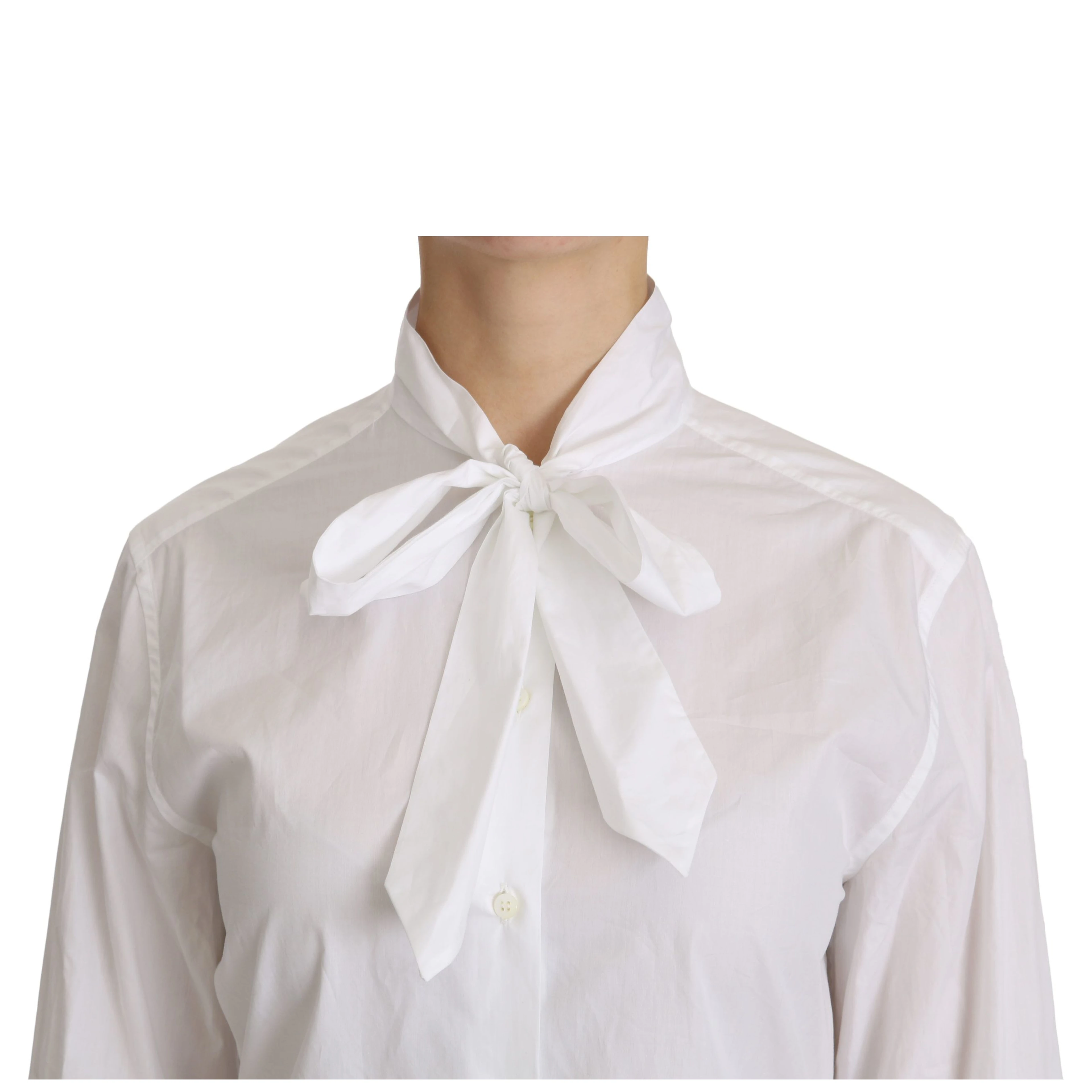 White Turtle Neck Long Sleeve Polo Shirt