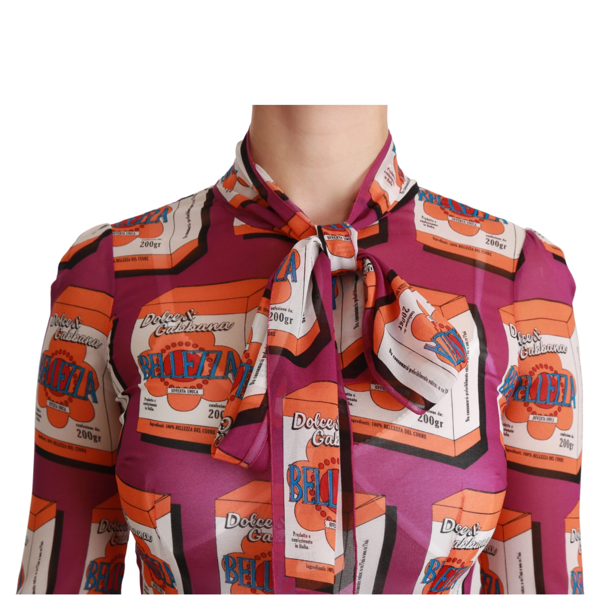 Purple Silk Bellezza A-Line Gown Dress