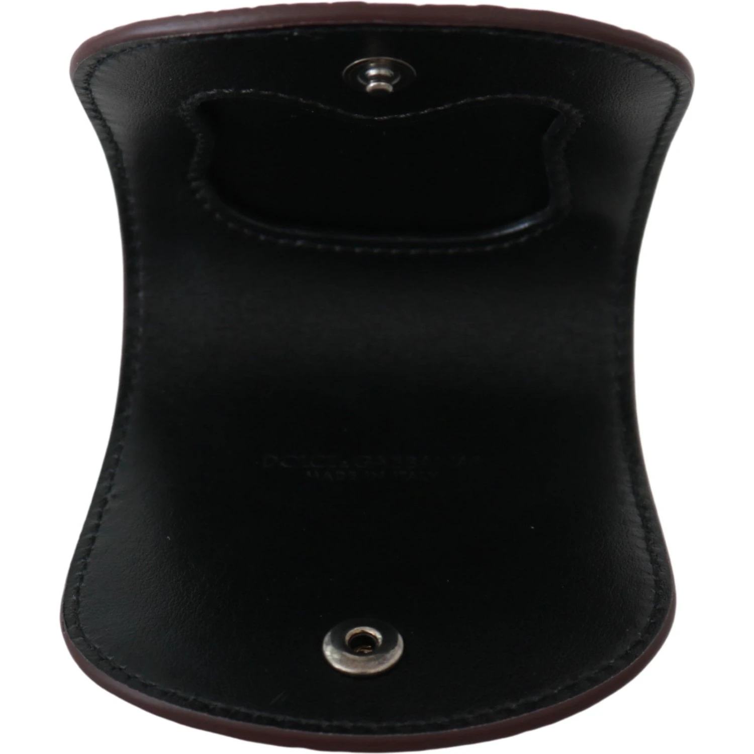 Brown Exotic Skin Pocket Condom Case Holder