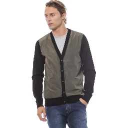 Multicolor Wool Cardigan