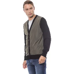 Multicolor Wool Cardigan