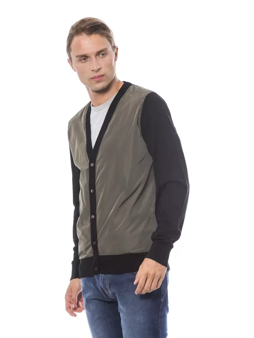 Multicolor Wool Cardigan