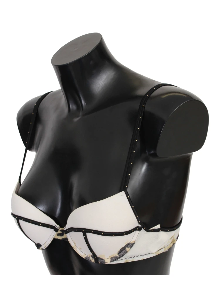 White Polyester Spandex Push Up Bra Underwear alternative