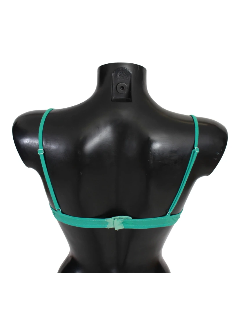 Green Push Up Bra 100% Cotton Underwear