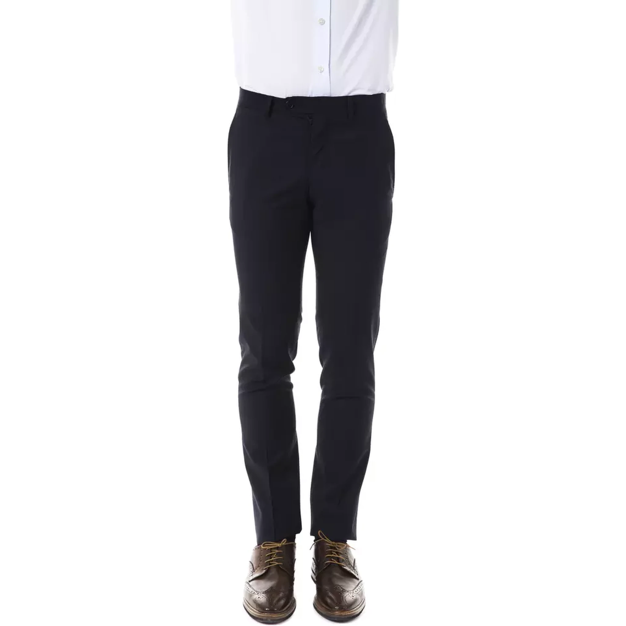 Gray Wool Pant