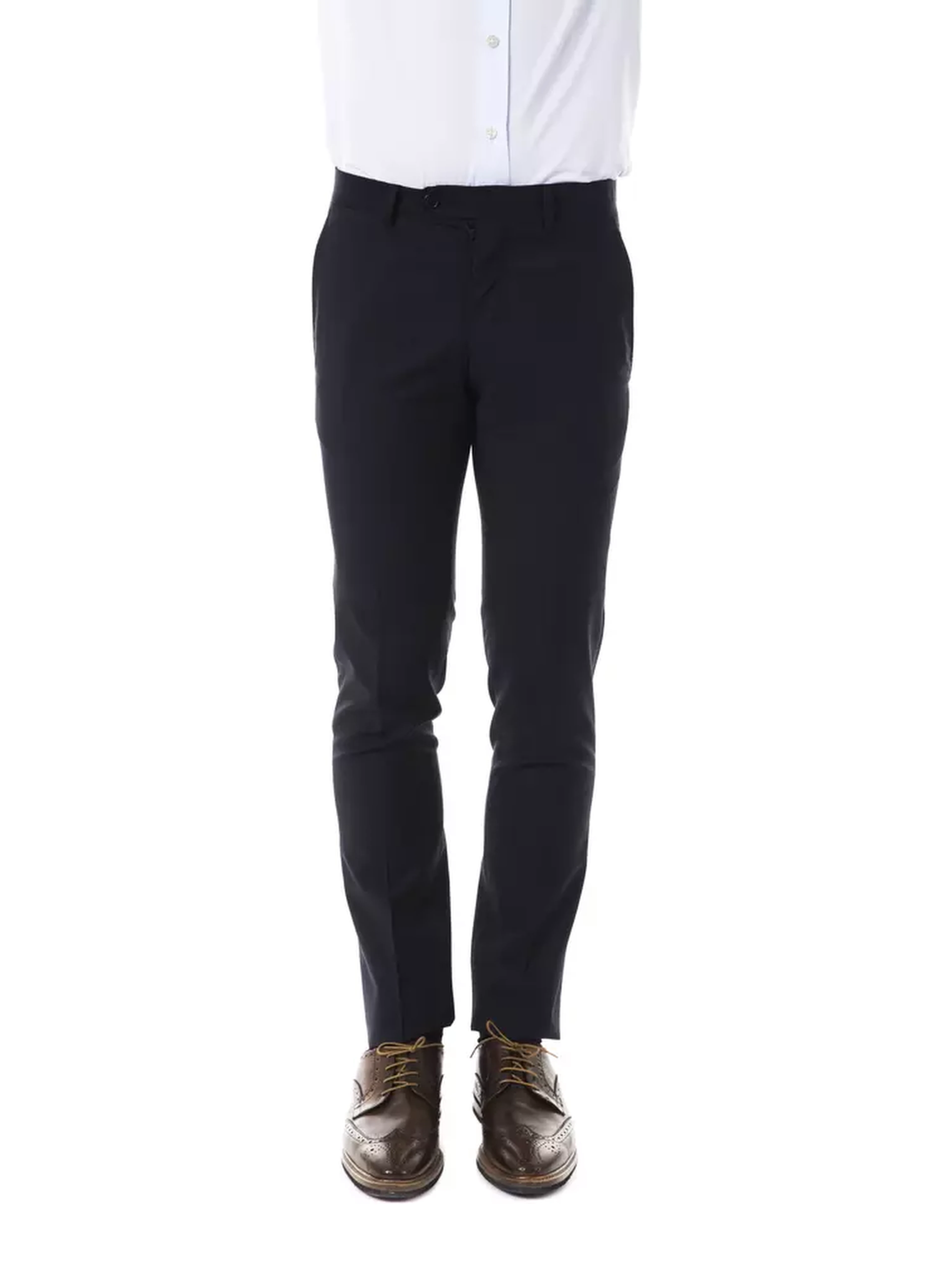 Gray Wool Pant