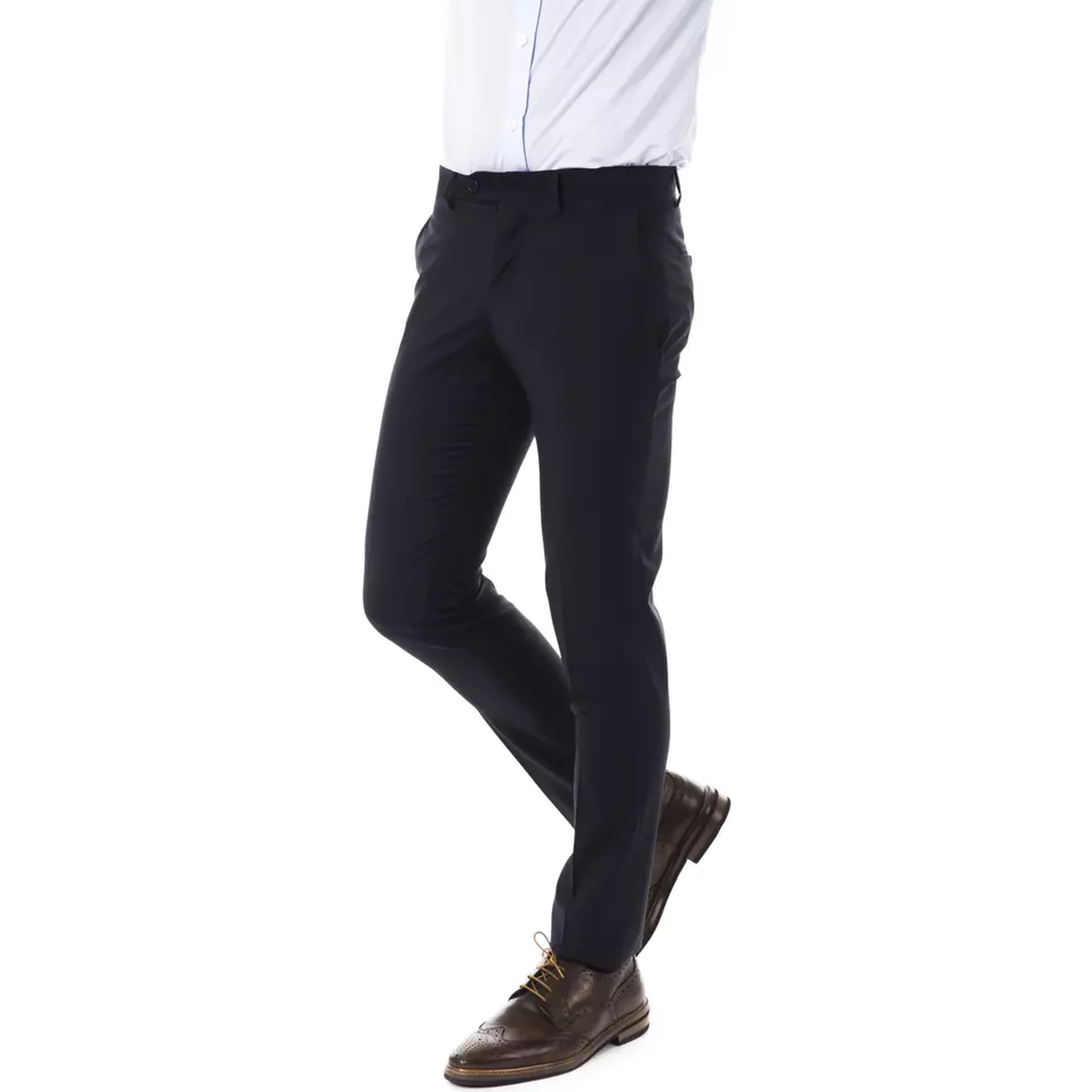 Gray Wool Pant