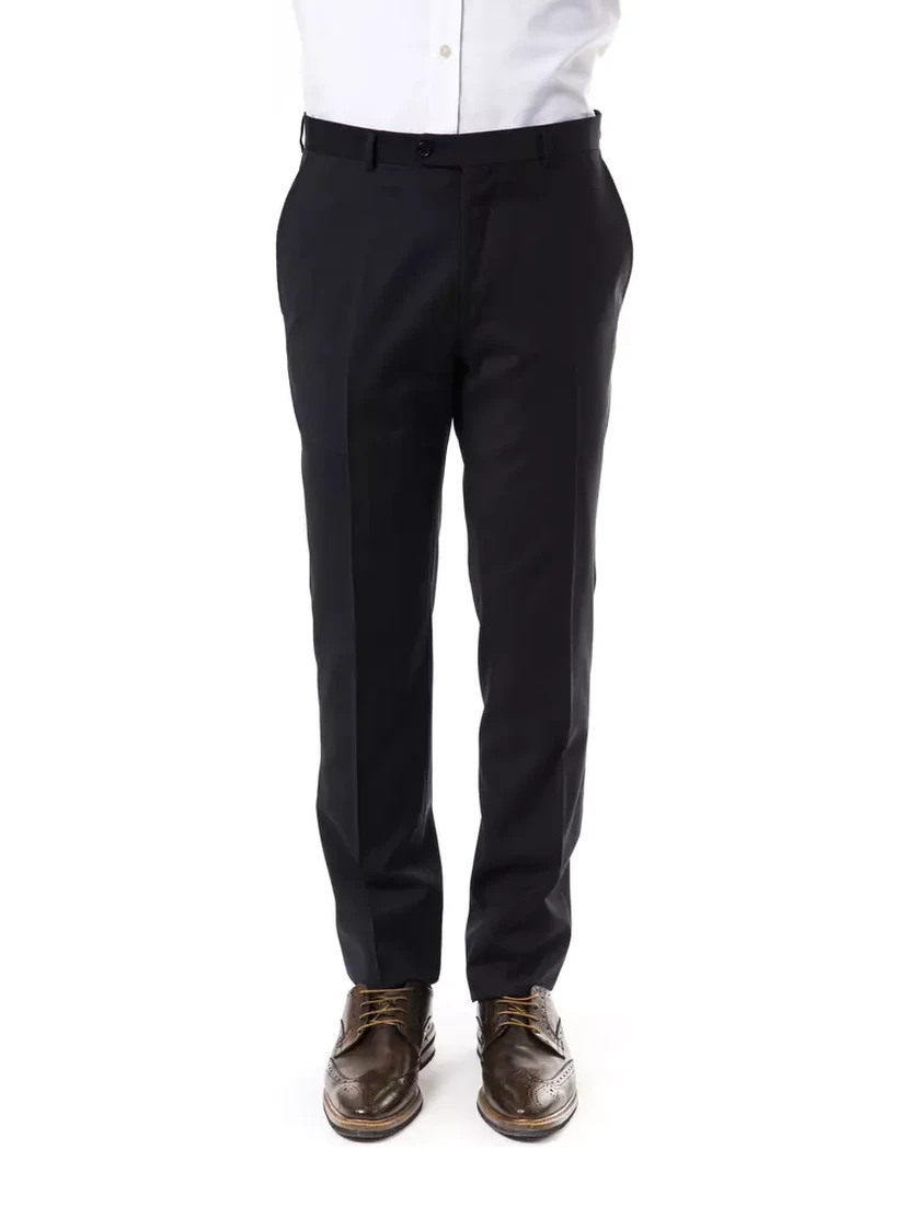 Gray Wool Pant