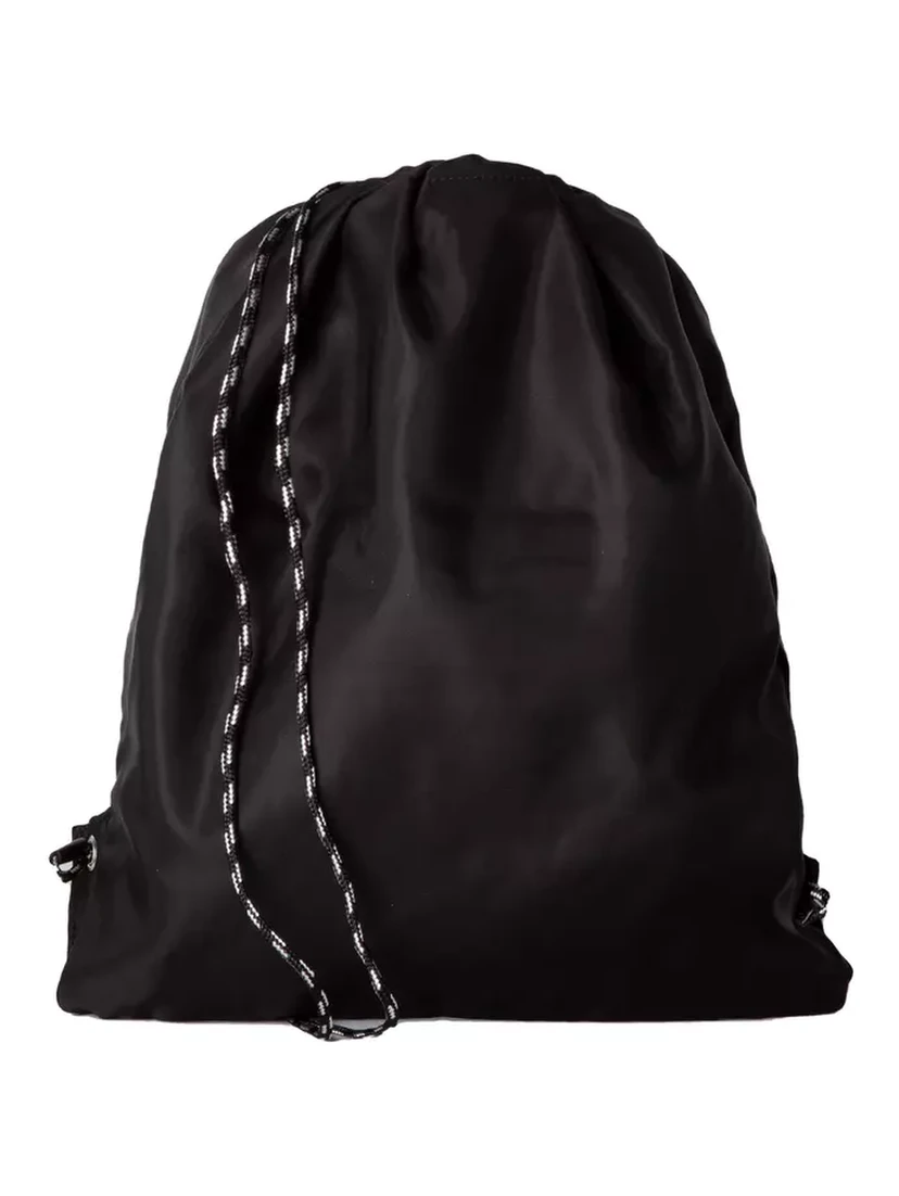Black Nylon Backpack