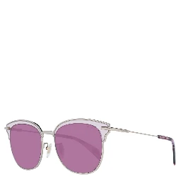 Burgundy Metal & Plastic Sunglasses