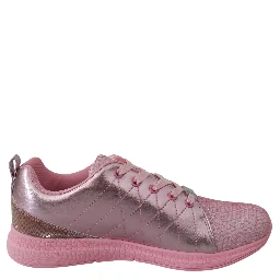 Pink Blush Polyester Runner Gisella Sneakers Shoes