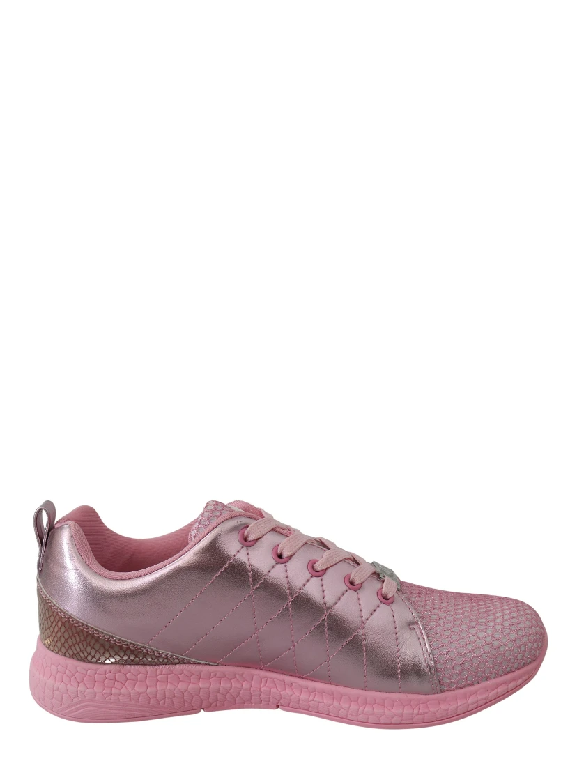 Pink Blush Polyester Runner Gisella Sneakers Shoes