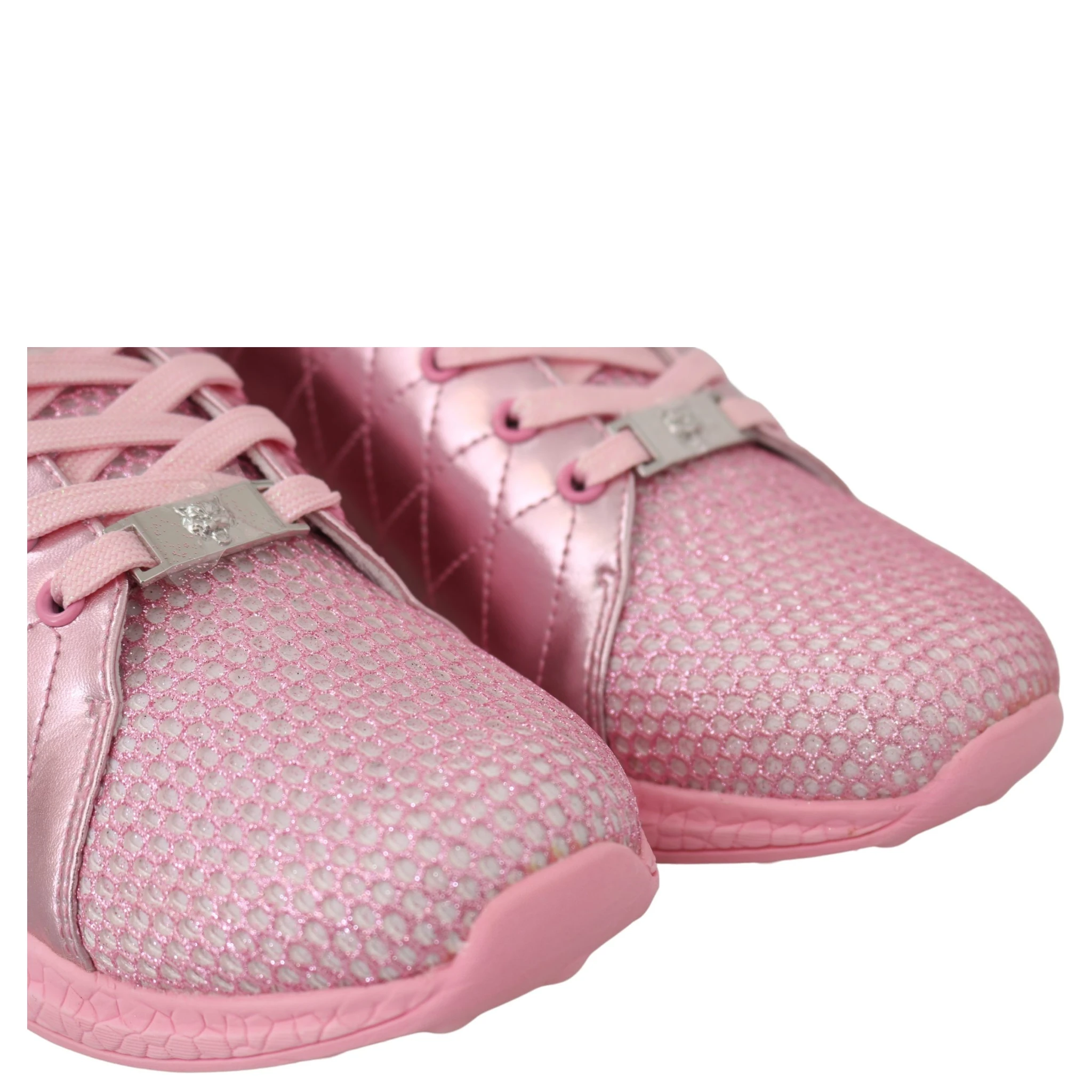 Pink Blush Polyester Runner Gisella Sneakers Shoes