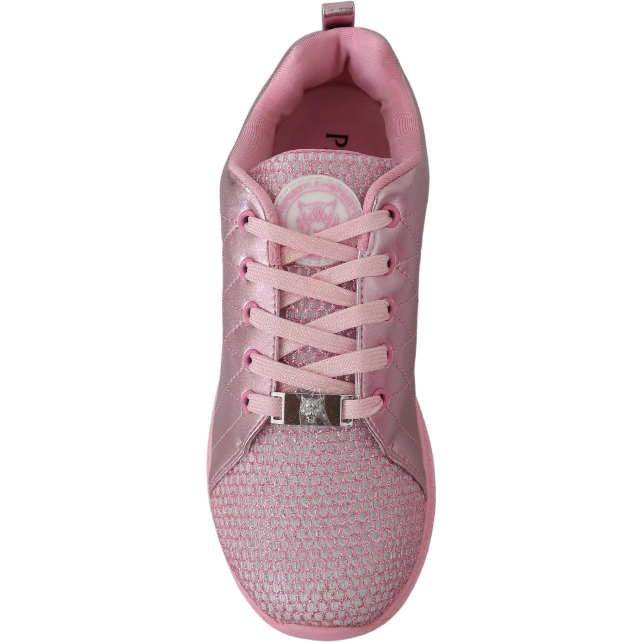 Pink Blush Polyester Runner Gisella Sneakers Shoes