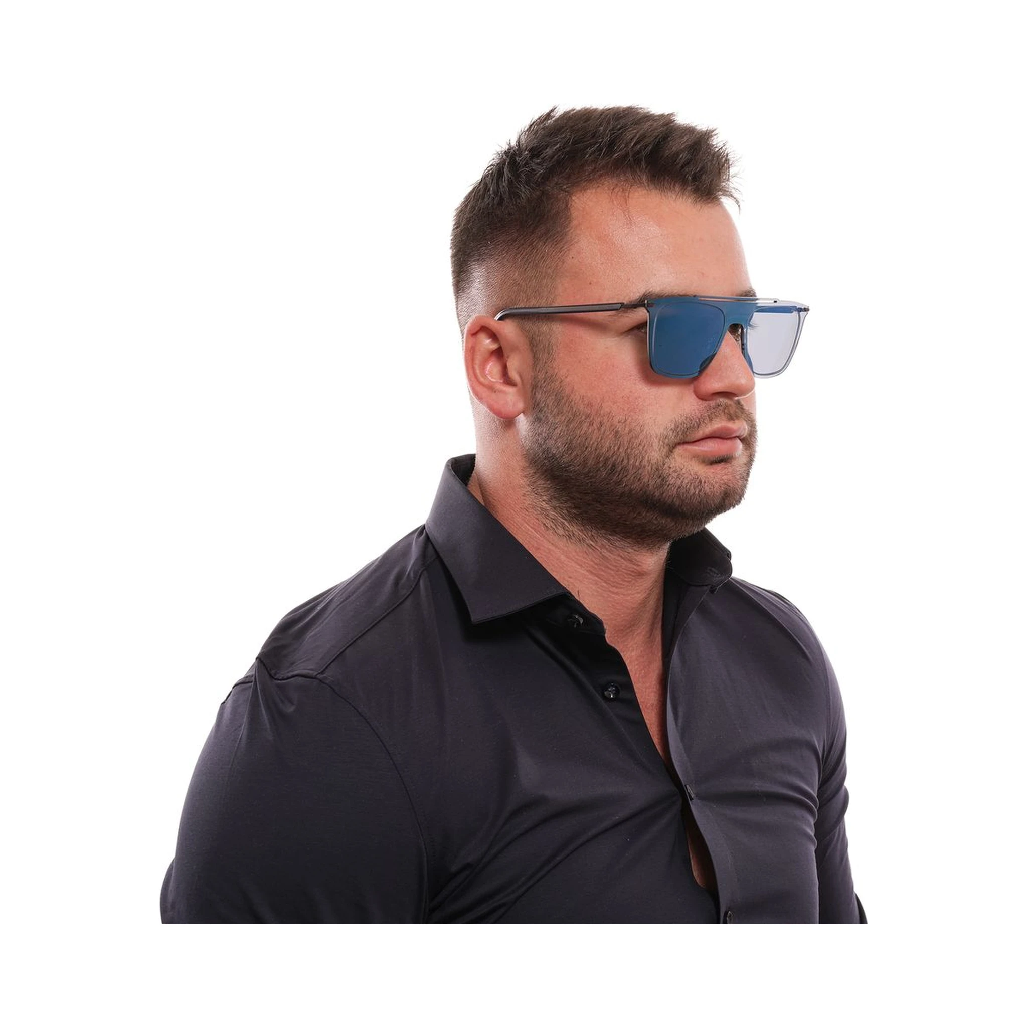 Blue Plastic Sunglasses