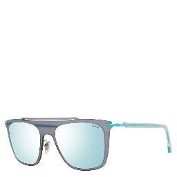 Blue Metal & Plastic Sunglasses