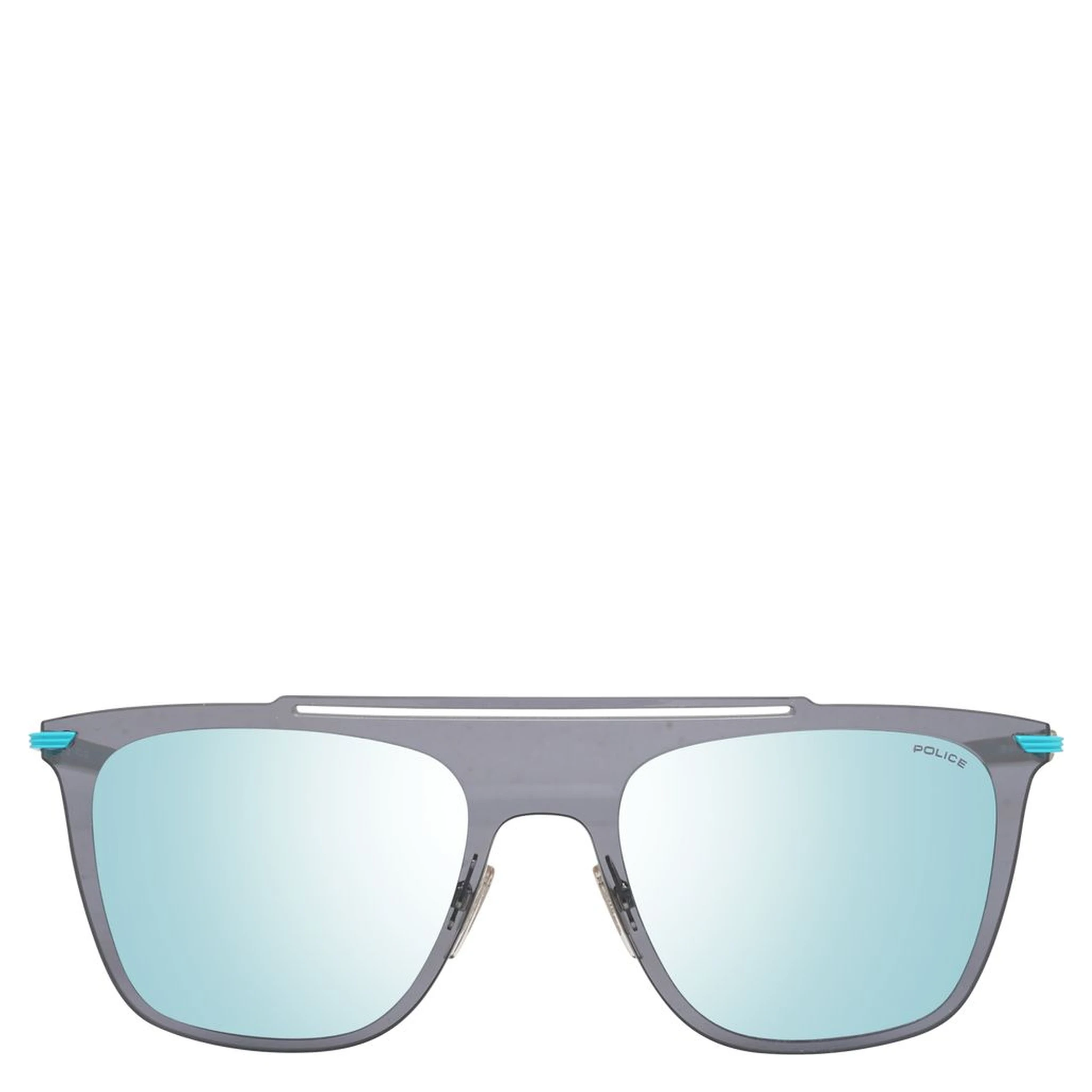Blue Metal & Plastic Sunglasses