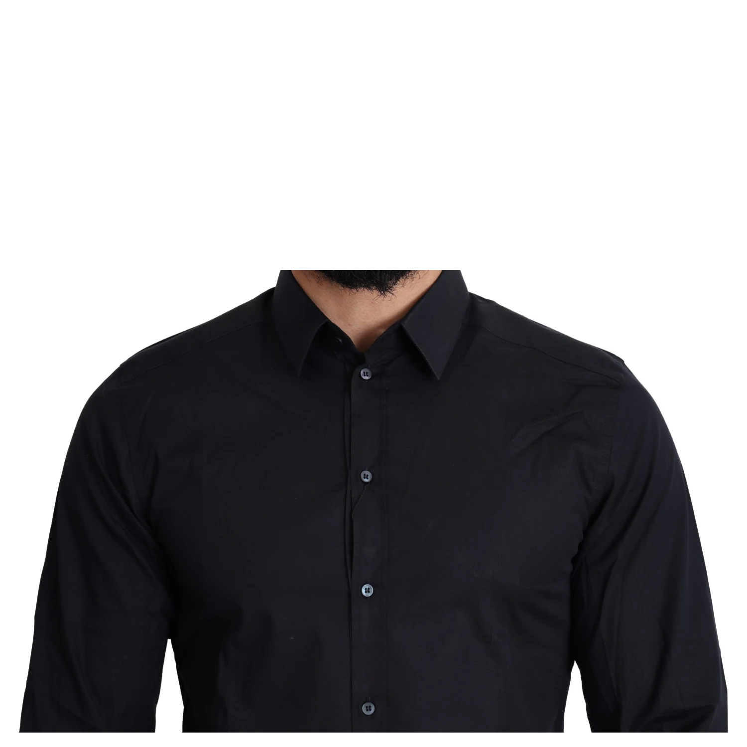 Blue Cotton Formal GOLD Dress Shirt