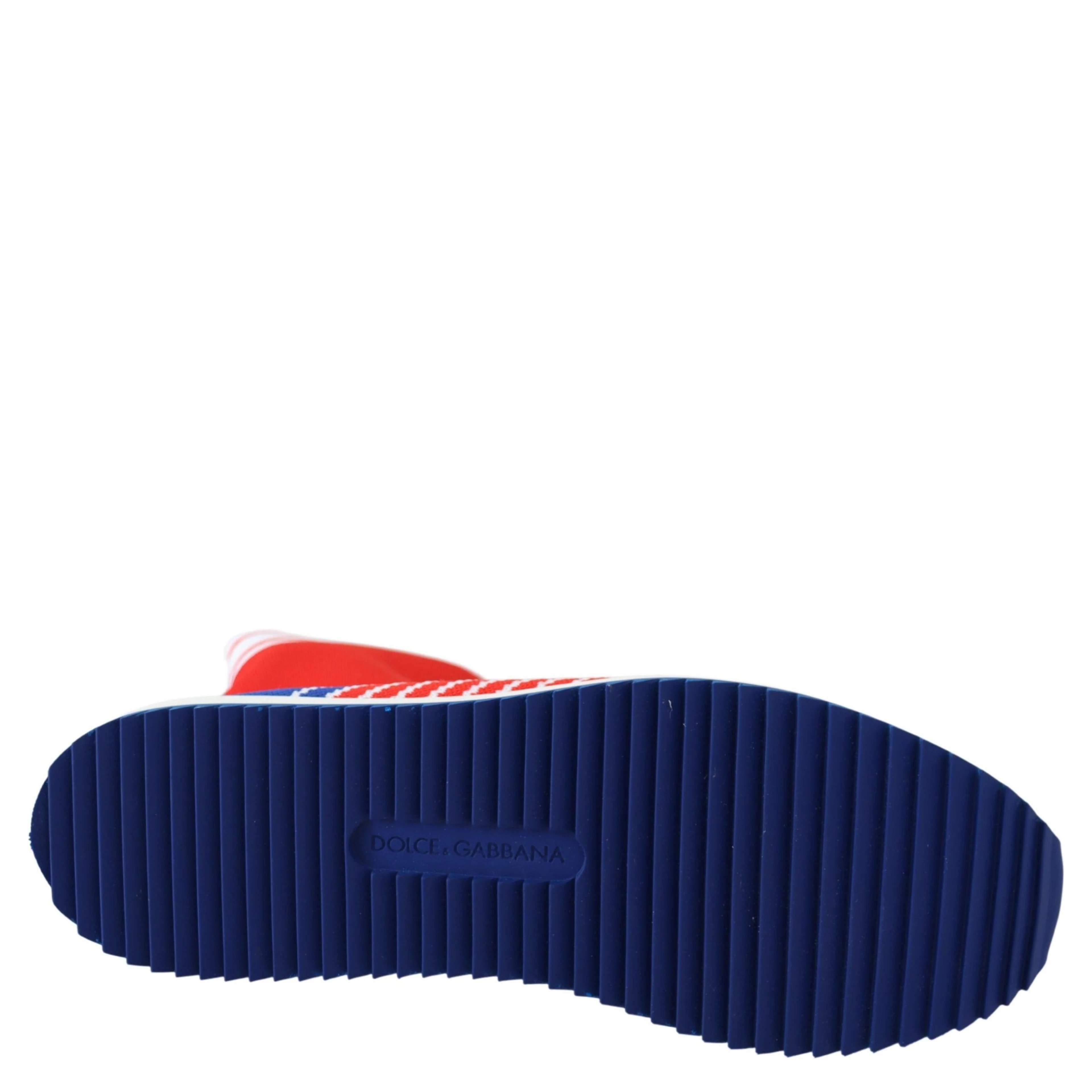 Blue Red Sorrento Logo Sneakers Socks Shoes