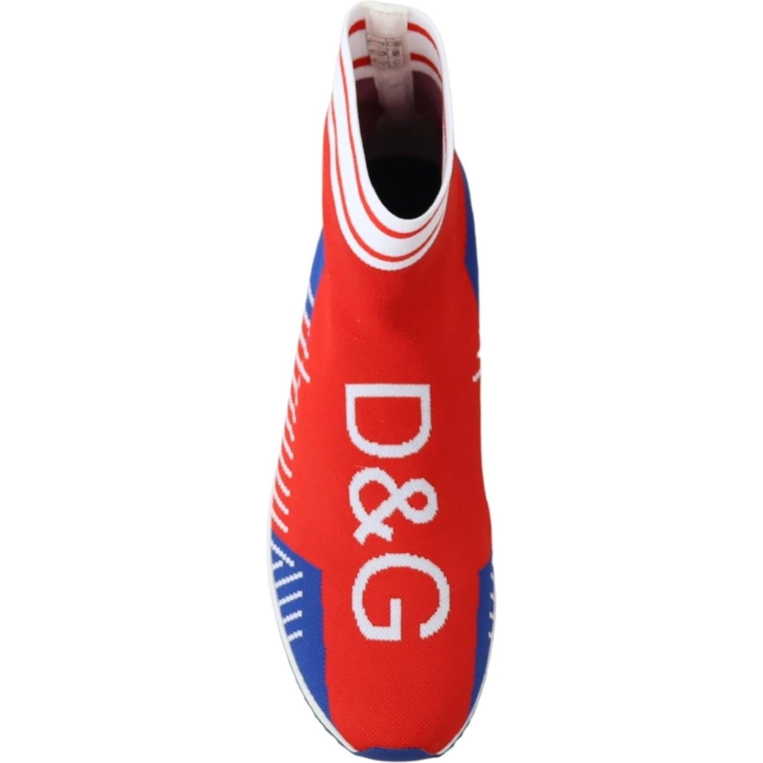 Blue Red Sorrento Logo Sneakers Socks Shoes