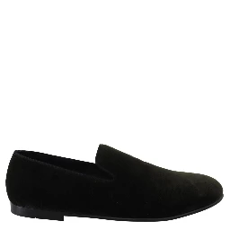 Green Velvet Slip On Mens Loafers Shoes