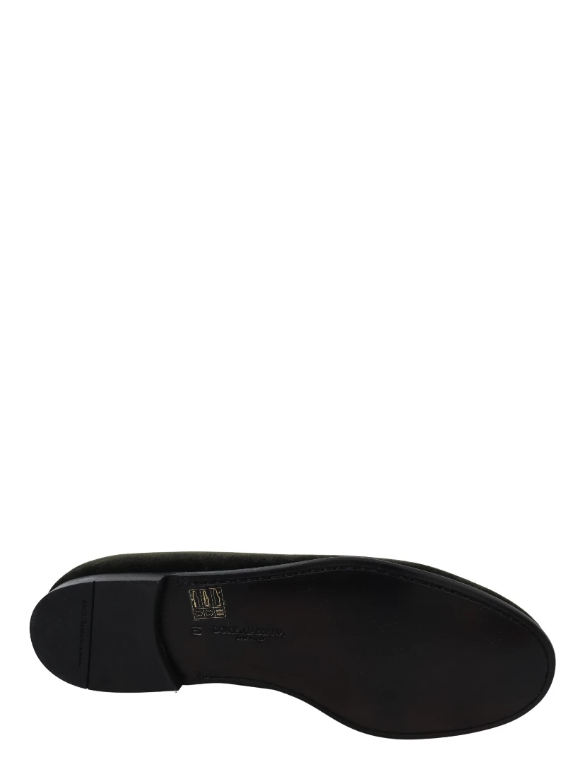 Green Velvet Slip On Mens Loafers Shoes