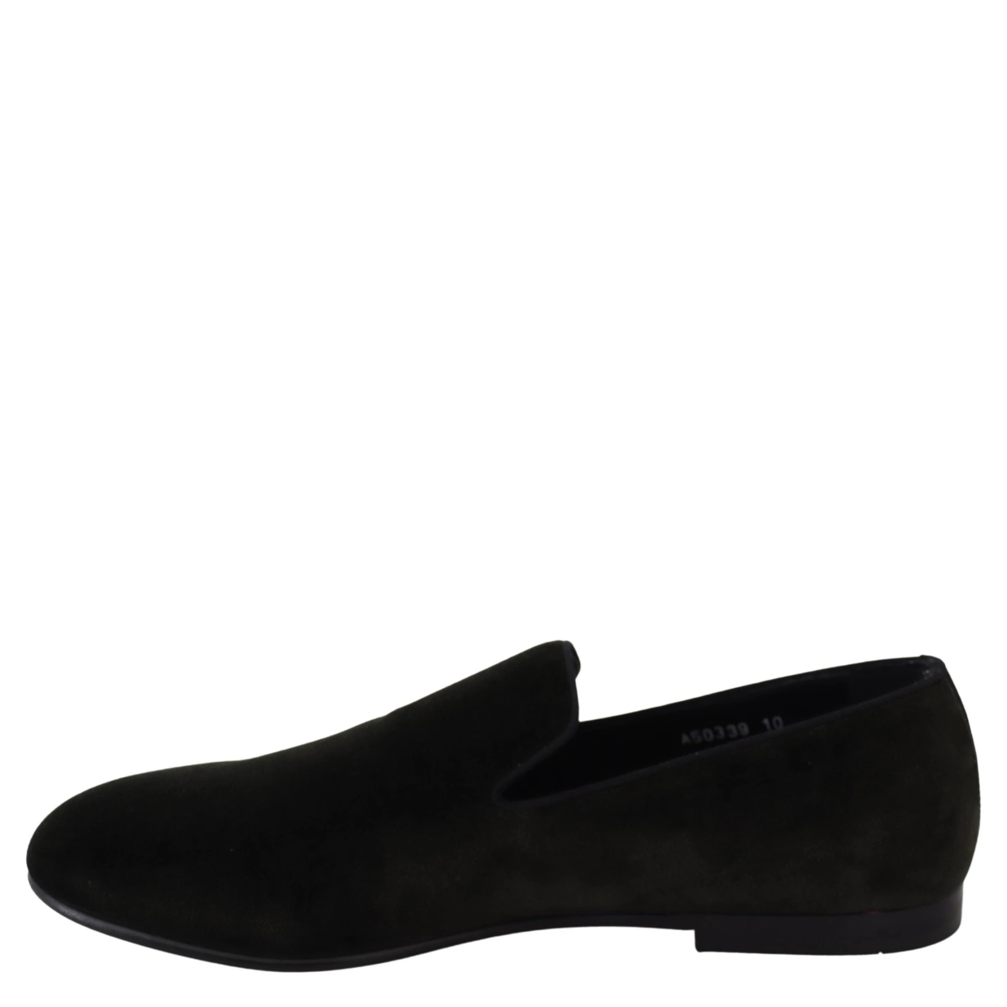 Green Velvet Slip On Mens Loafers Shoes
