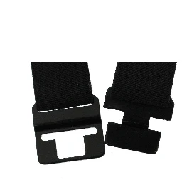 White Waist Silk Cummerbund Belt