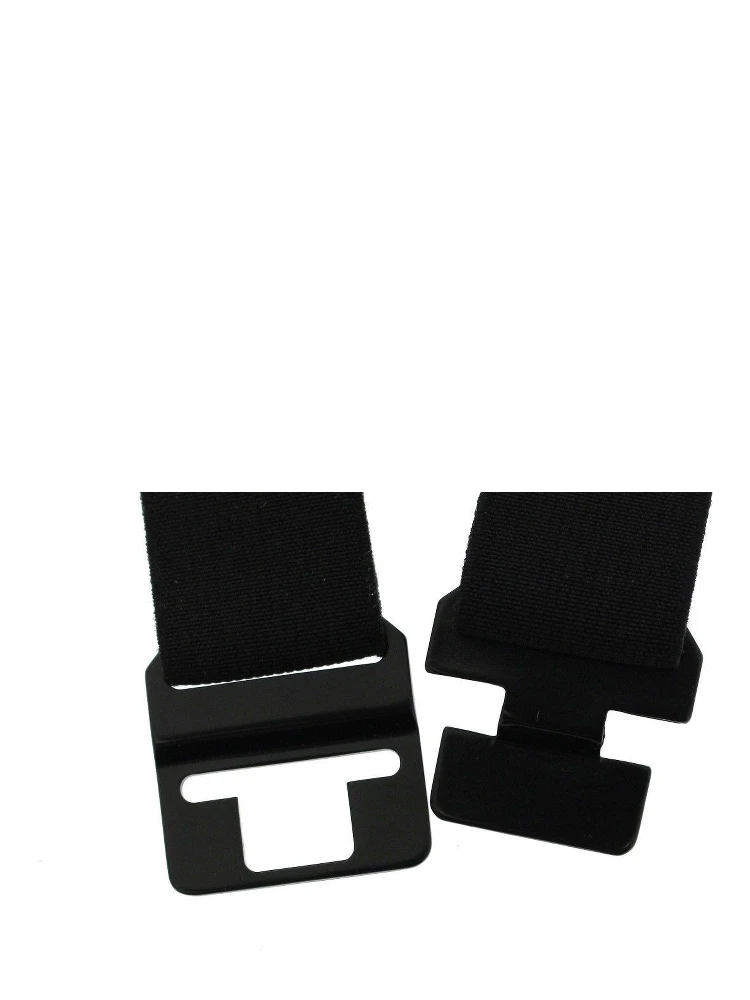 White Waist Silk Cummerbund Belt alternative