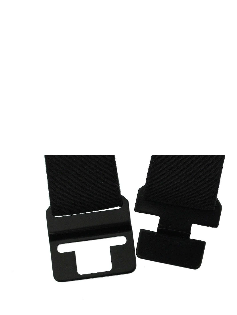 White Waist Silk Cummerbund Belt