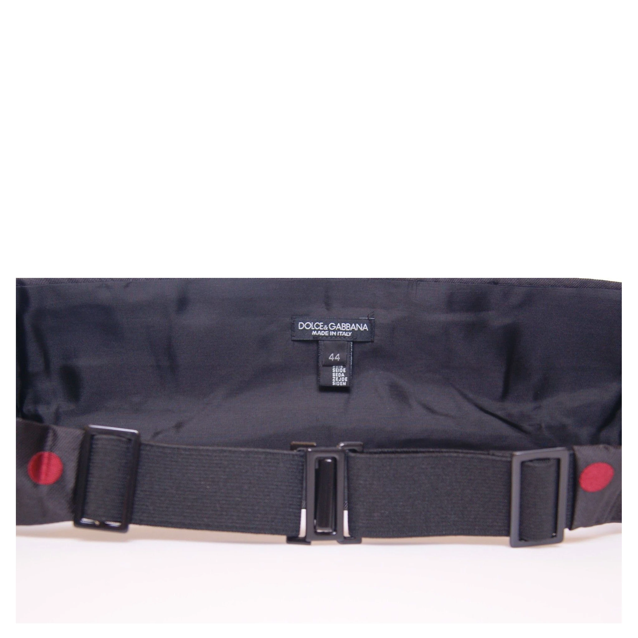 Black Waist Smoking Tuxedo Cummerbund Belt