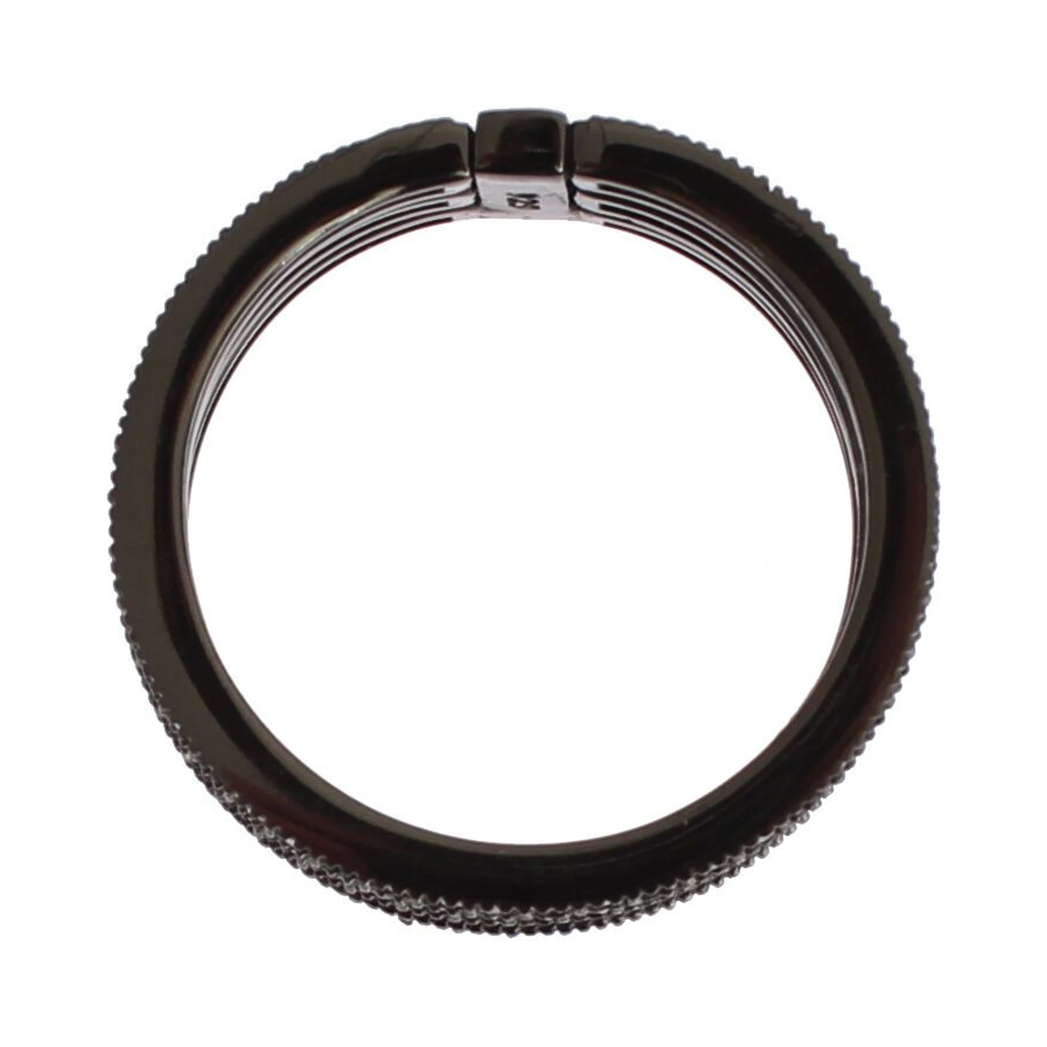 Black CZ 925 Sterling Silver Womens