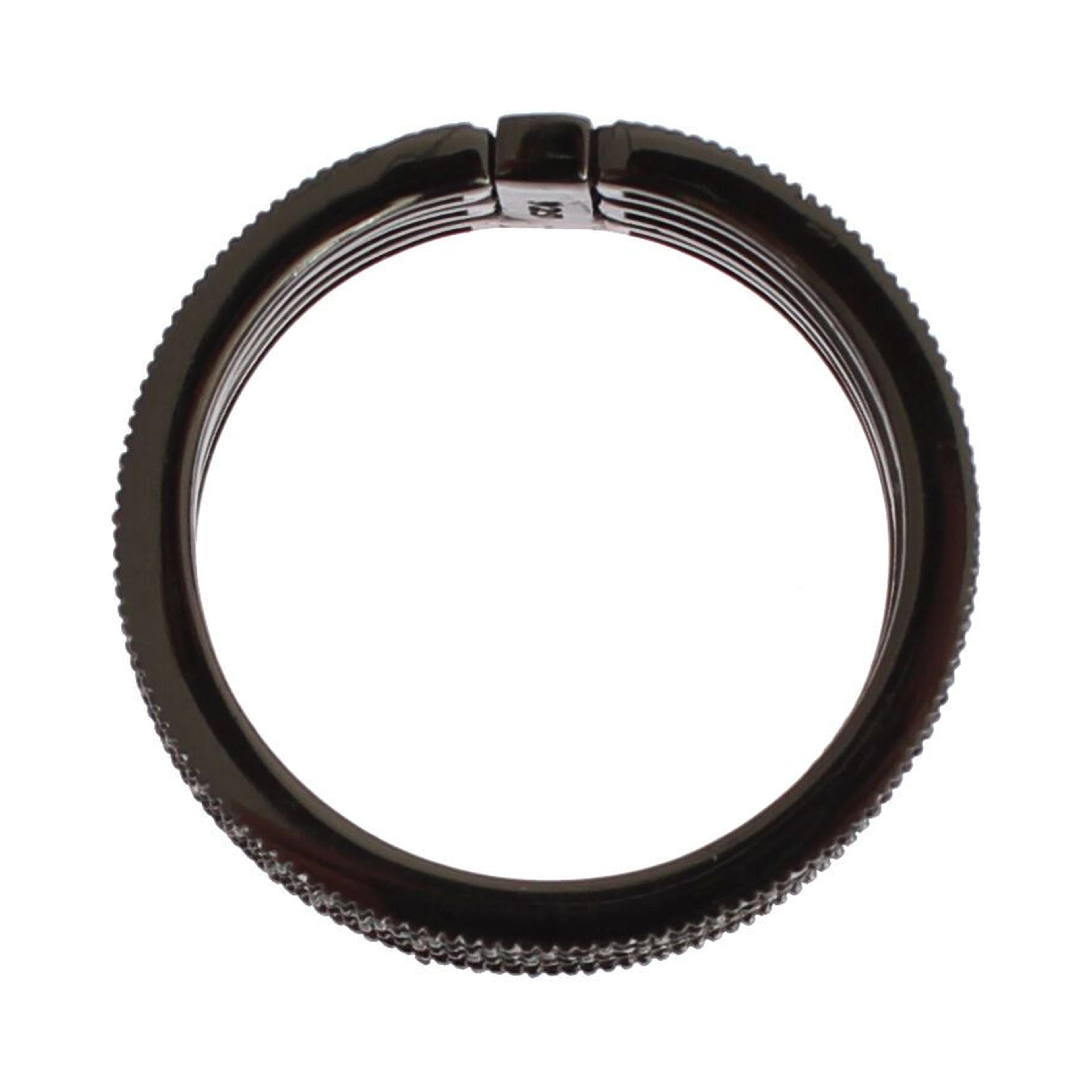 Black CZ 925 Sterling Silver Womens