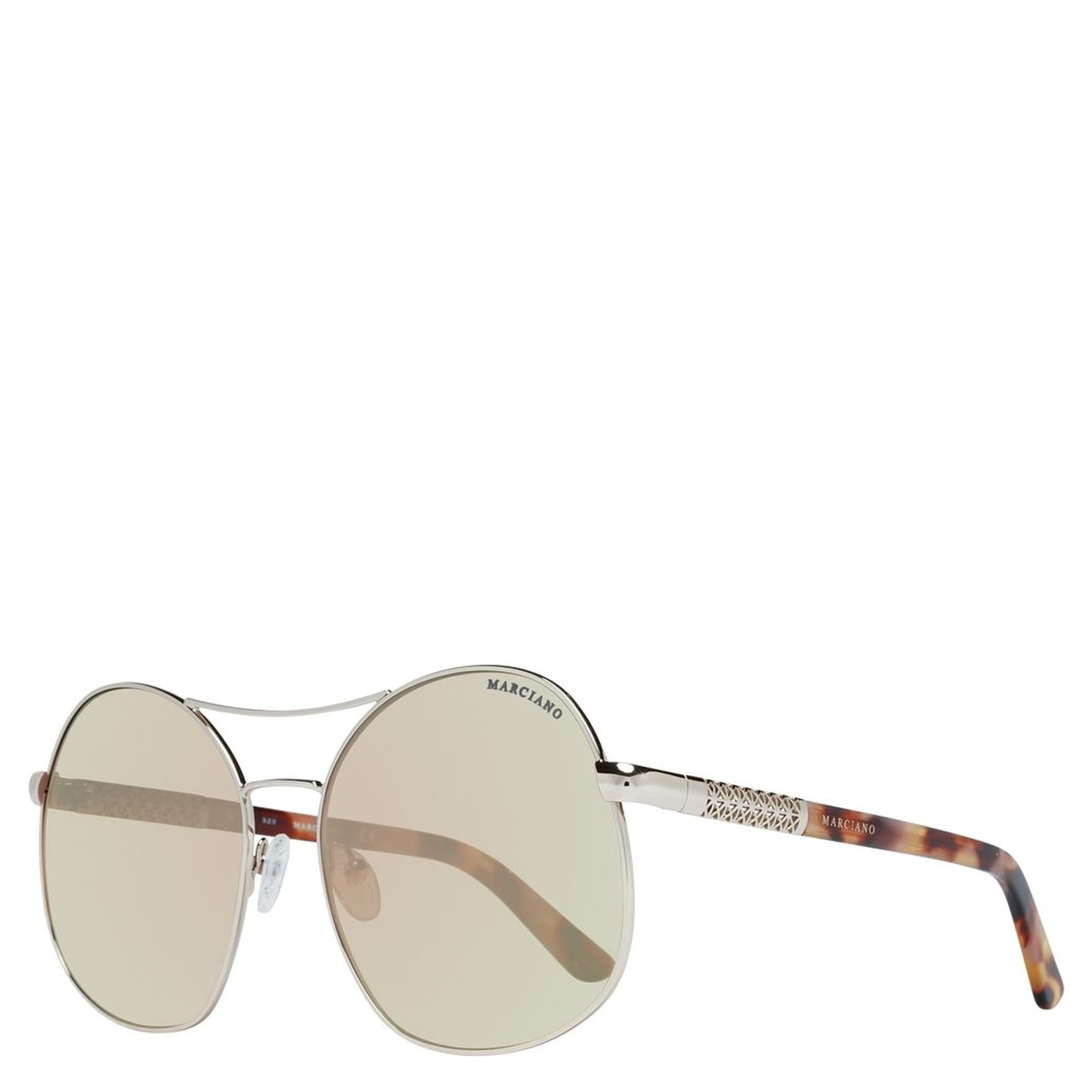 Rose Gold Metal Sunglasses