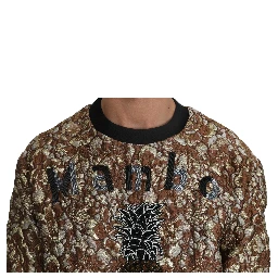 Multicolor MAMBO Jacquard Pineapple Pullover Sweater