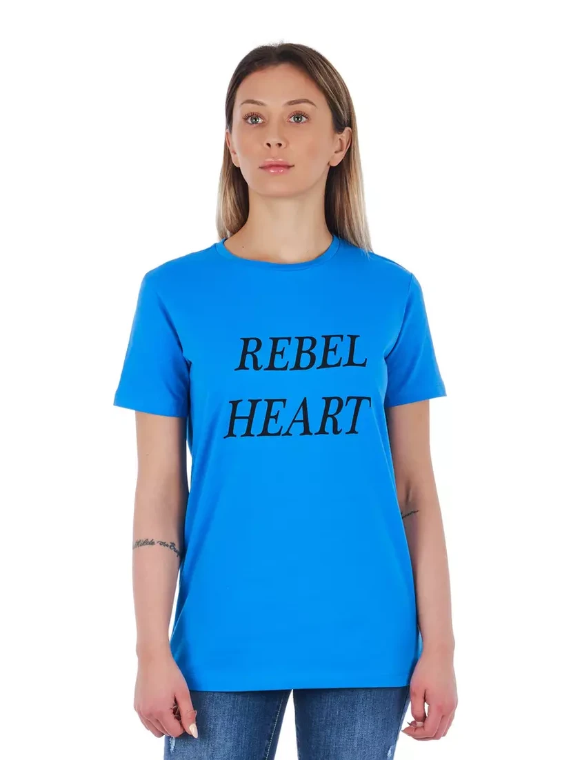 Light Blue Cotton T-Shirt