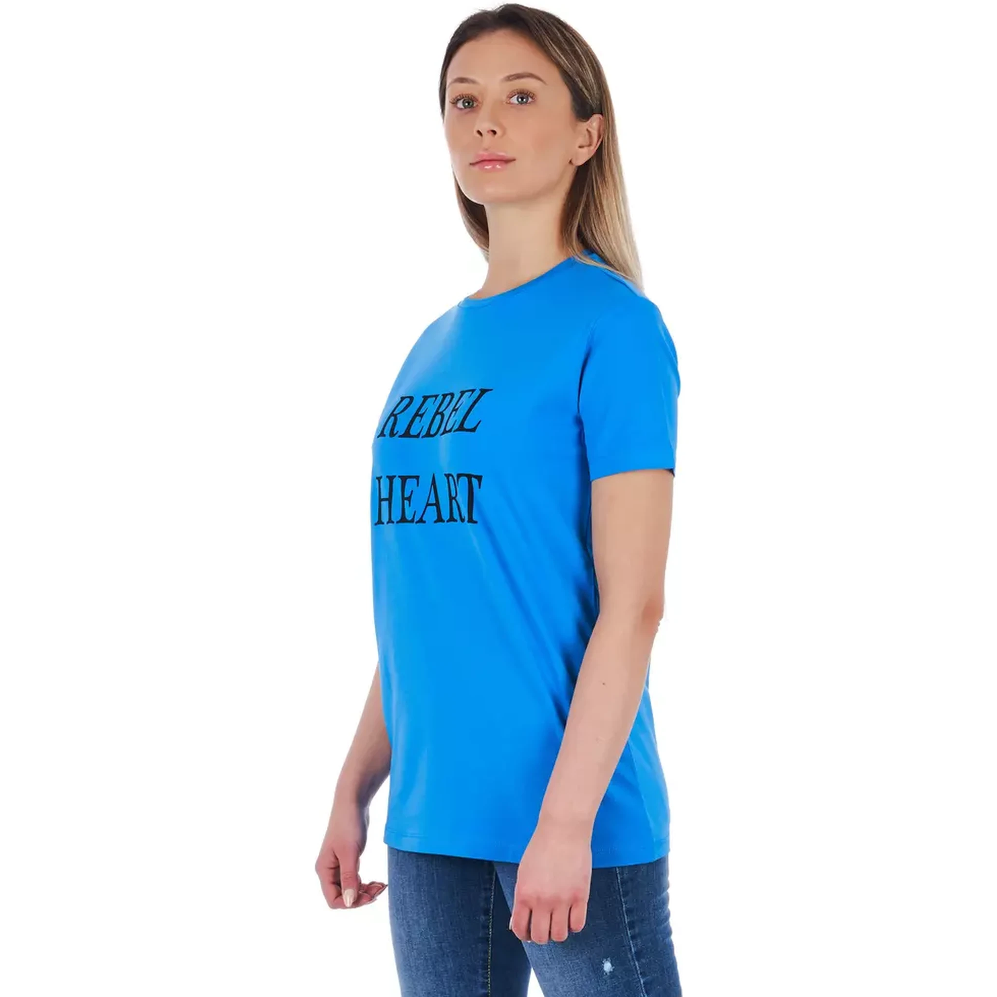 Light Blue Cotton T-Shirt