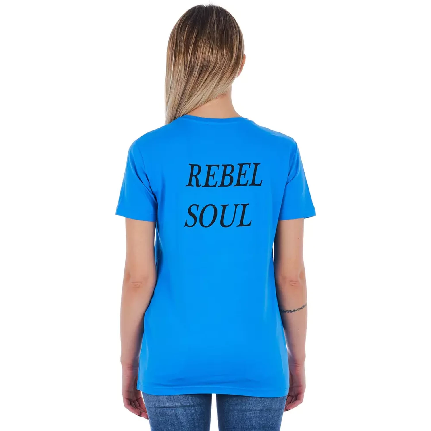 Light Blue Cotton T-Shirt