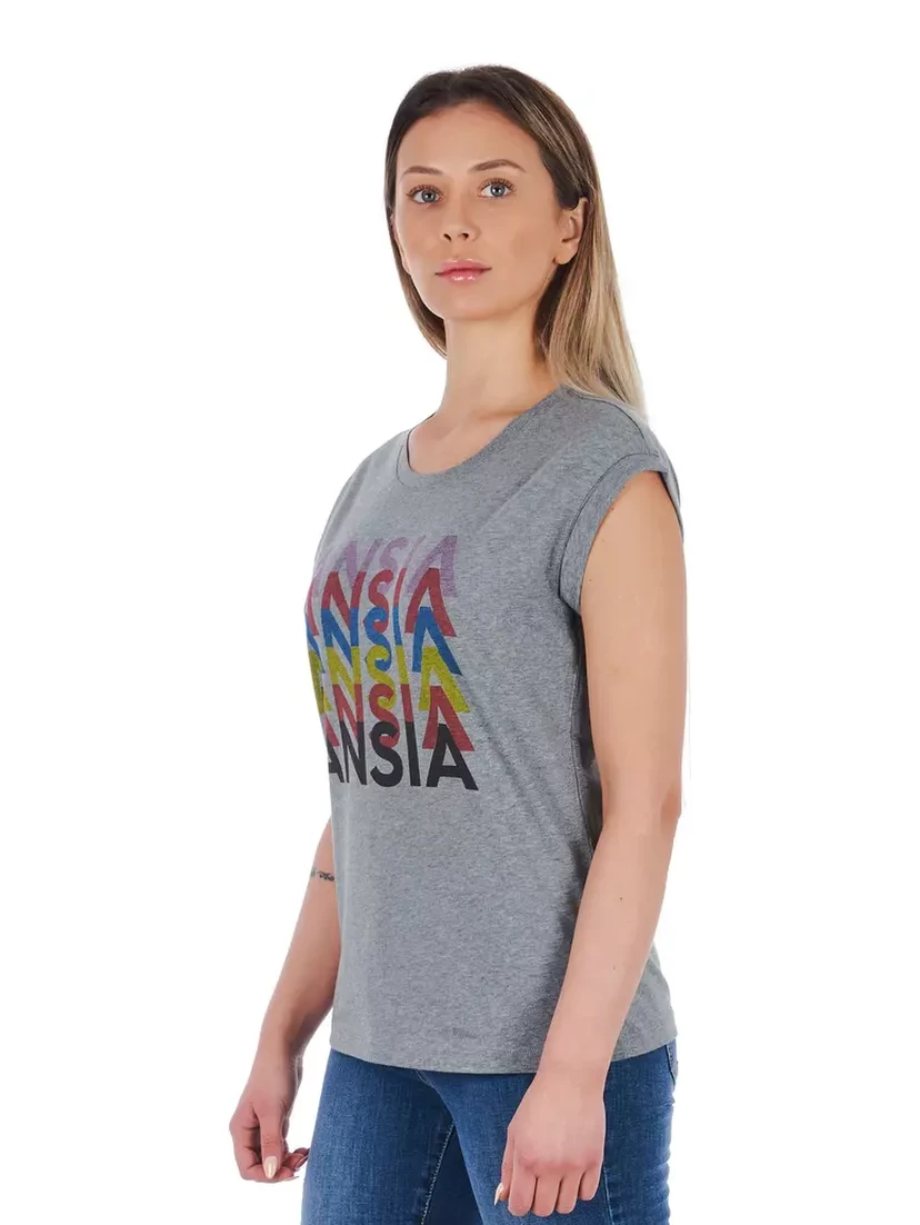 Gray Cotton T-Shirt
