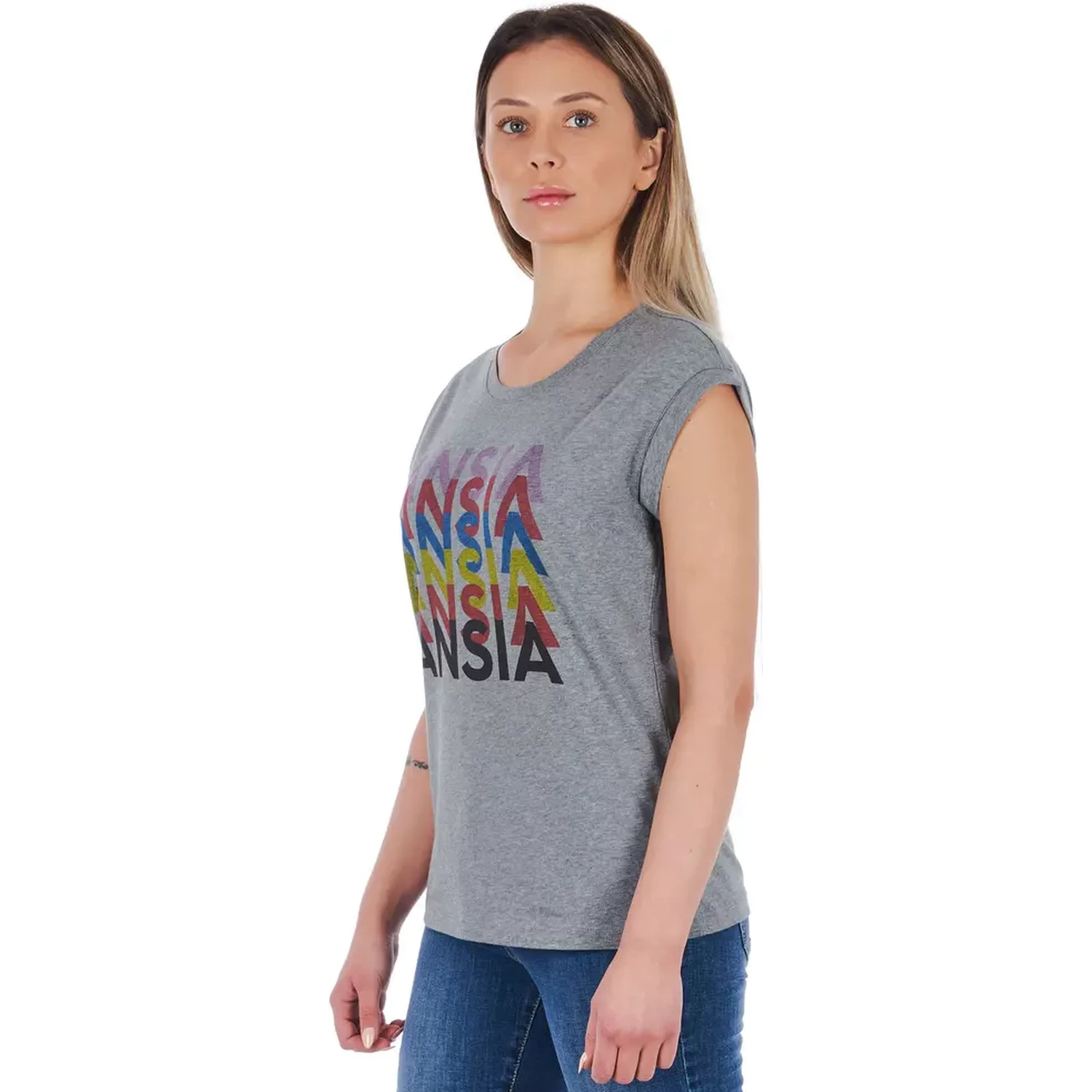 Gray Cotton T-Shirt