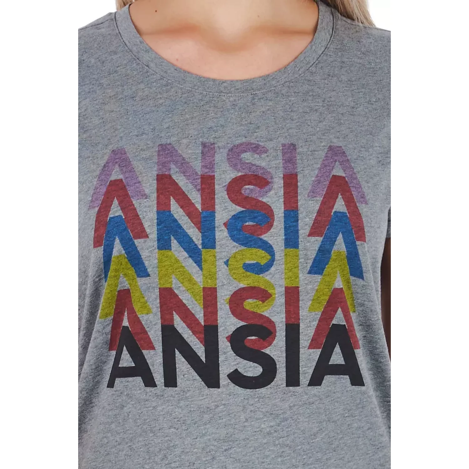 Gray Cotton T-Shirt