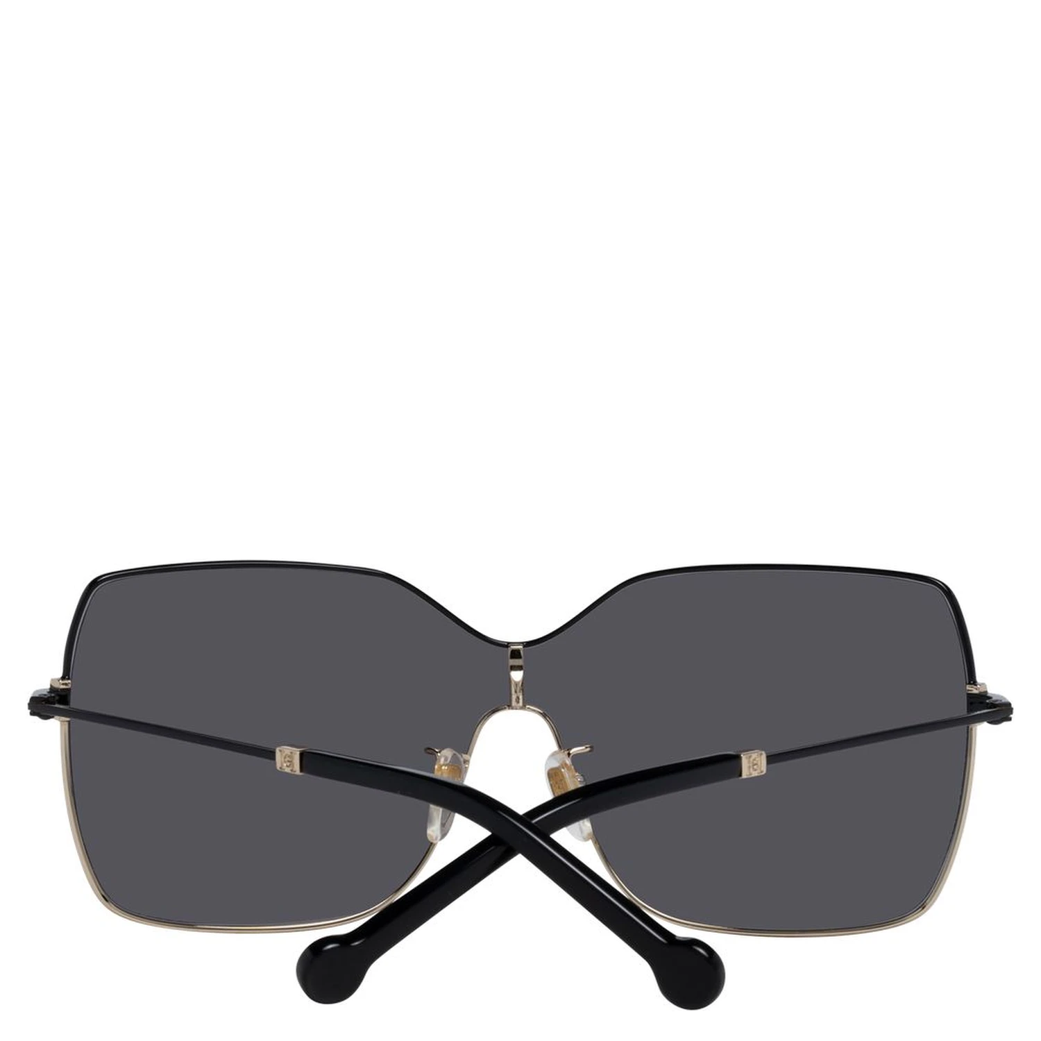 logo-plaque frameless sunglasse