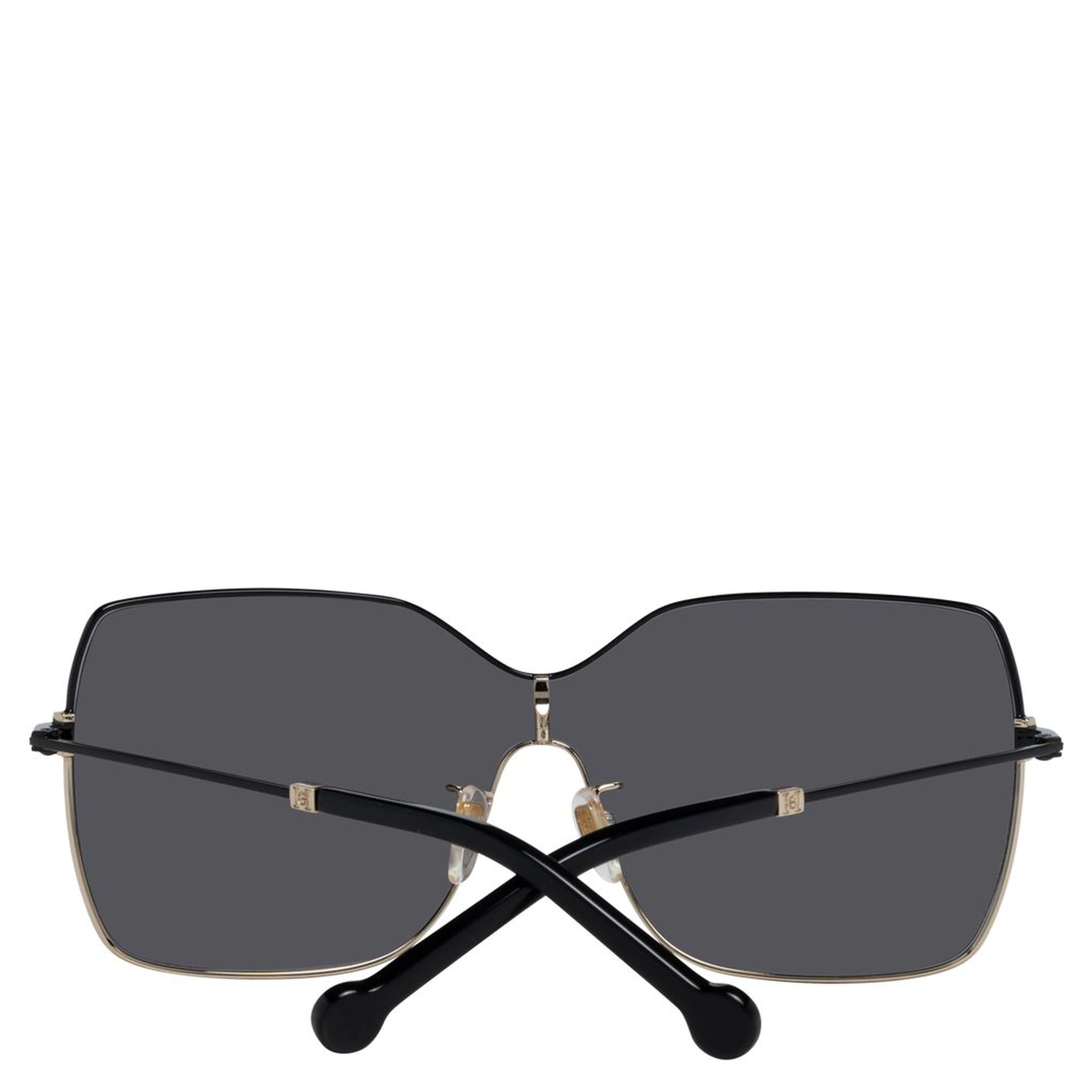 logo-plaque frameless sunglasse